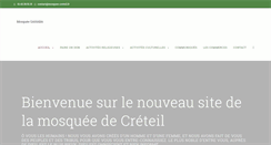 Desktop Screenshot of mosquee-creteil.fr